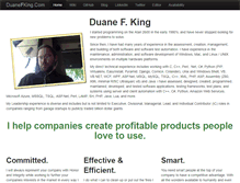 Tablet Screenshot of duanefking.com
